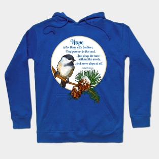 WINTER CHICKADEE Hope Hoodie